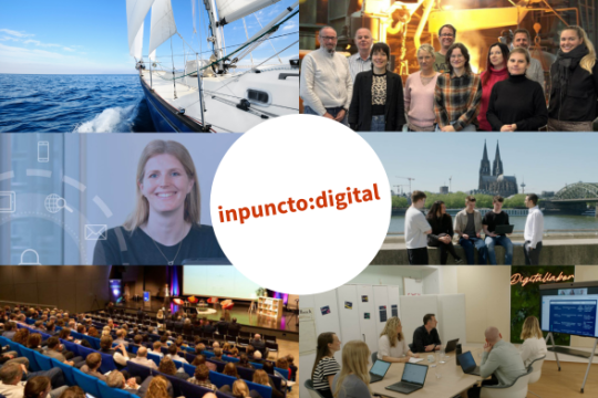 Collage aus den verschiedenen Themen der inpuncto:digital